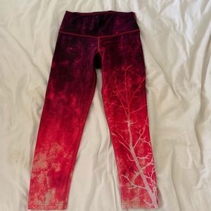 ombré yoga leggings